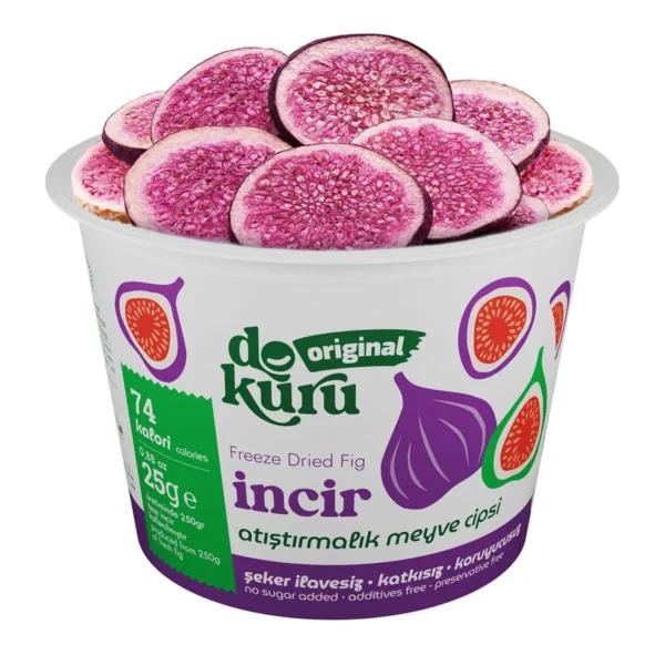 Dokuru Freeze-Dry İncir Meyve Cipsleri