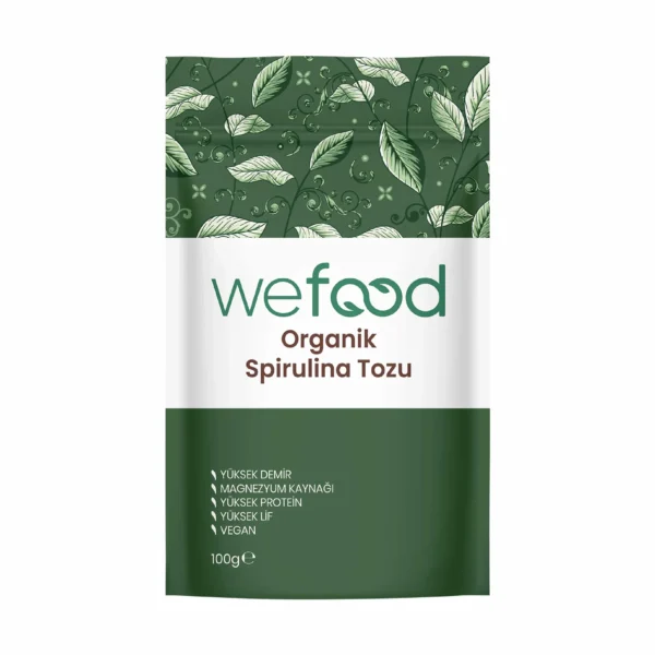 Wefood Organik Spirulina Tozu 100 gr
