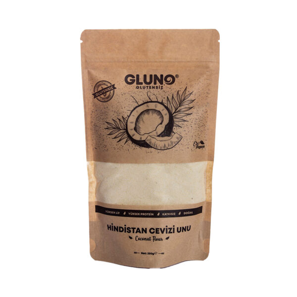 Gluno Glutensiz Hindistan Cevizi Unu 250 gr