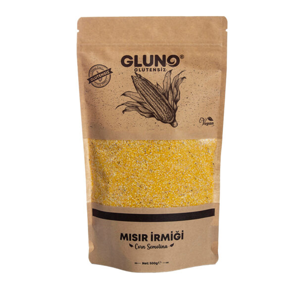 Gluno Glutensiz Mısır İrmiği 500 gr