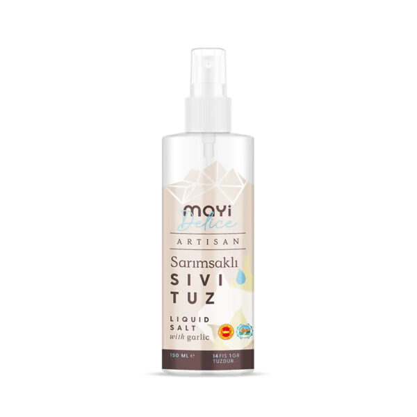 Mayi Tuz Mayi Artisan Sarımsaklı Sıvı Tuz 150 ML