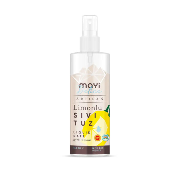 Mayi Tuz Mayi Artisan Limonlu Sıvı Tuz 150 ML