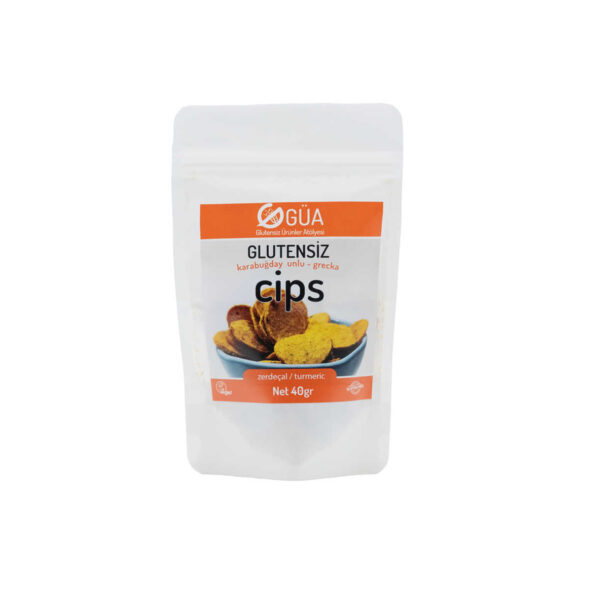 Glutensiz Ürünler Atölyesi Cips - Zerdeçal 40g