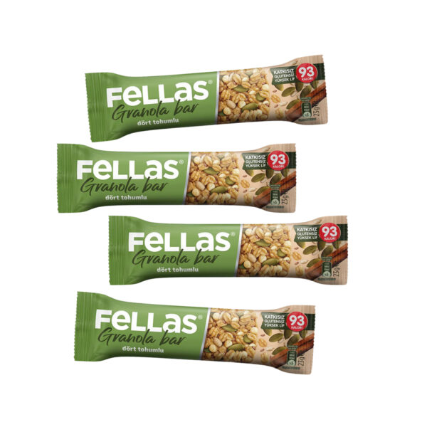 Fellas Dört Tohumlu Granola Bar