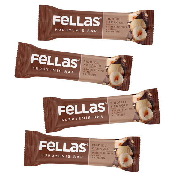 Fellas Fındıklı Kakaolu Kuruyemiş Bar 30g