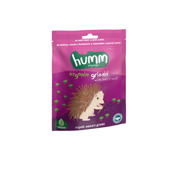 Humm Organic Organik Vegan Pancarlı Grissini - 55g