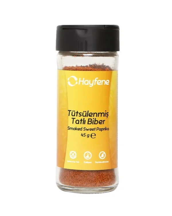 Hayfene Tütsülenmiş Tatlı Kırmızı Biber 45 gr