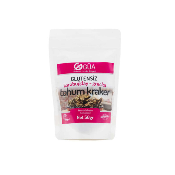 Glutensiz Ürünler Atölyesi Tohum Kraker - Karabuğdaylı 50g