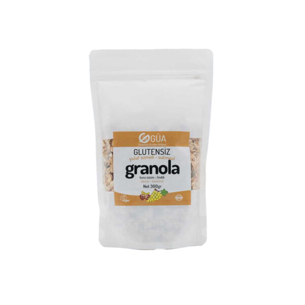 Glutensiz Ürünler Atölyesi Yulaf Granola - Üzüm, Fındık 300g