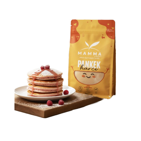 Mamma Emada - Menekşe Unlu Pancarlı Pankek Harcı (+7Ay)