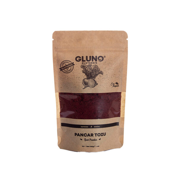 Gluno Glutensiz Pancar Tozu 100g