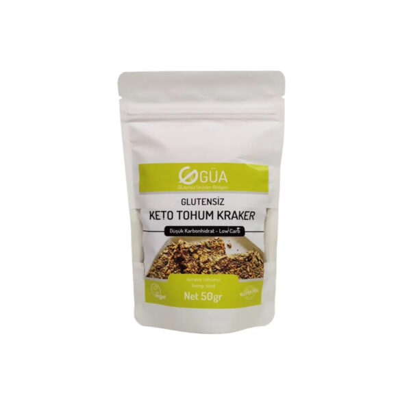 Glutensiz Ürünler Atölyesi Tohum Kraker - Ketojenik 50g