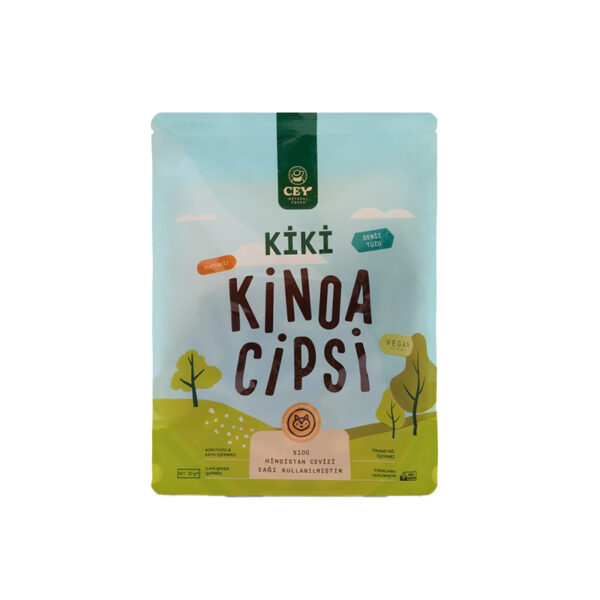 Cey Natural Foods Kiki Kinoa Cipsi (Deniz Tuzlu) 30 g
