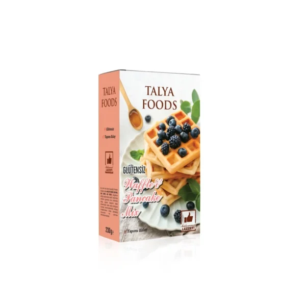 Talya Foods Glutensiz Kolay Yap Waffle & Pancake Mix 230g