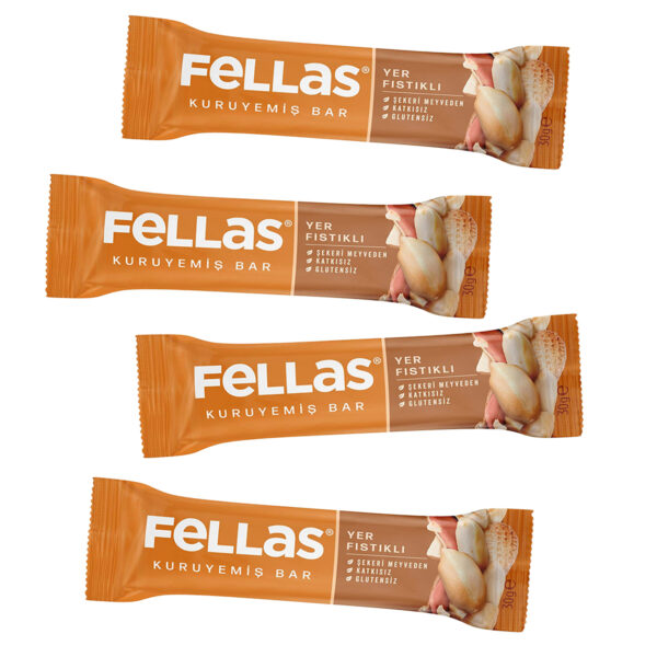Fellas Yer Fıstıklı Kuruyemiş Bar 30g