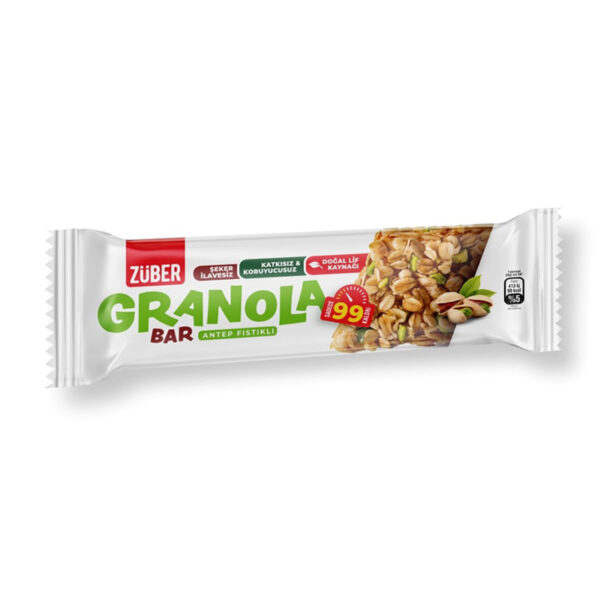 Züber - Granola Bar Antep Fıstıklı 25 G