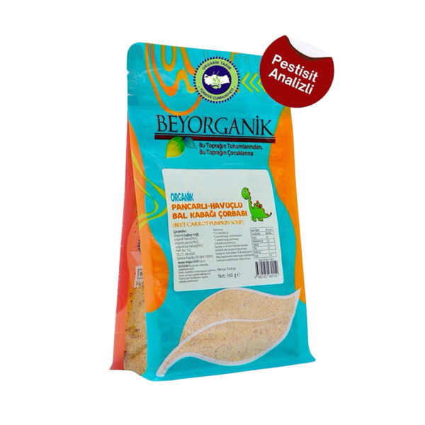 Beyorganik - Organik Pancarlı Havuçlu Bal Kabağı Çorbası 160 Gr