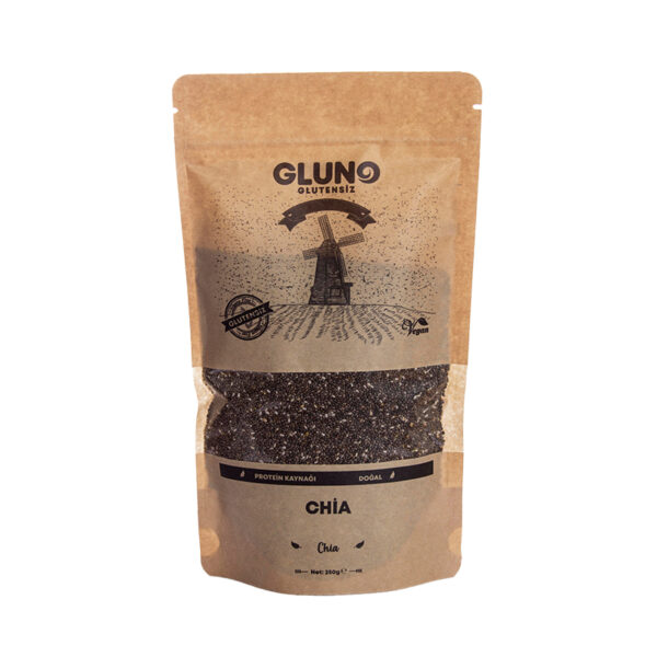 Gluno Glutensiz Chia – 250 g