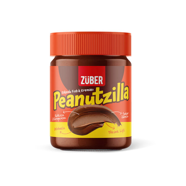 Züber - Peanutzilla Kakaolu Fıstık Kreması 315 g