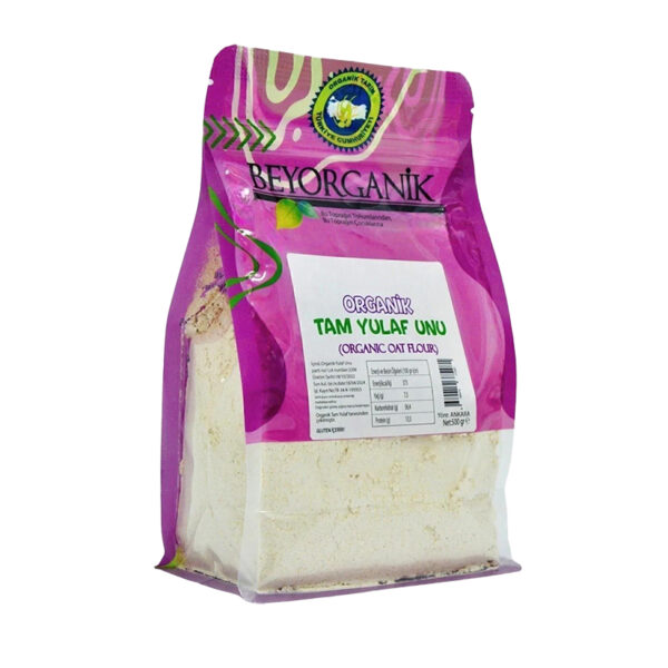 Beyorganik - Organik Tam Yulaf Unu 500gr