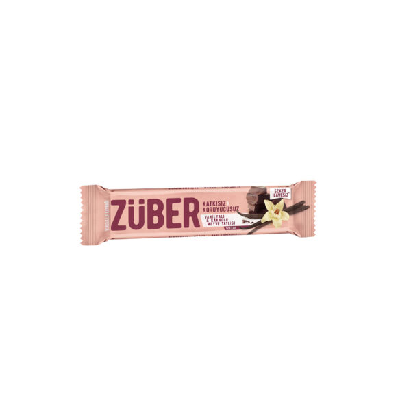 Züber - Vanilyalı ve Kakaolu Meyve Bar 40gr