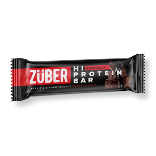 Züber - Şeker İlavesiz Kakaolu Hi-Protein Bar 45 G