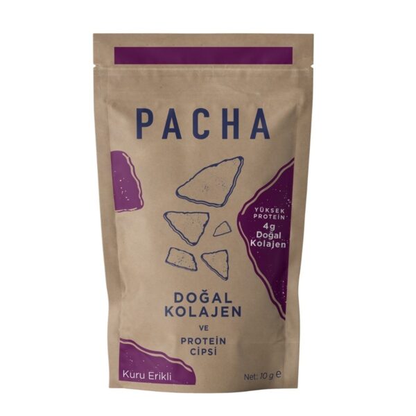 Pacha - Kolajen ve Protein Cipsi Kuru Erikli
