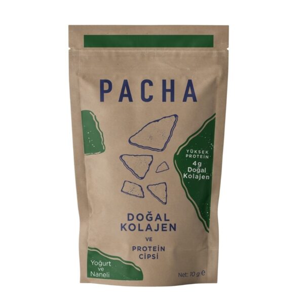 Pacha - Kolajen ve Protein Cipsi Yoğurt ve Naneli
