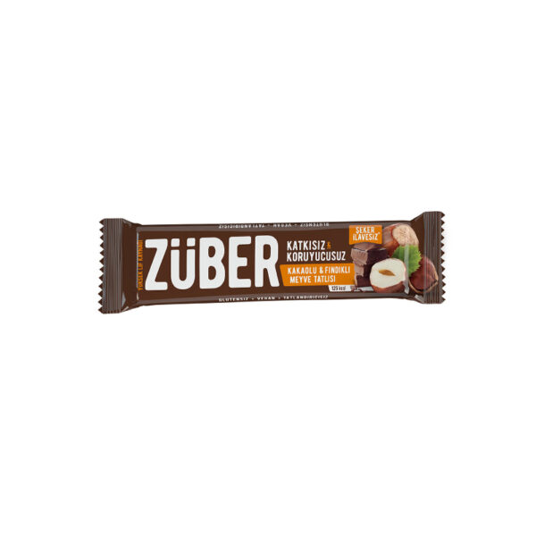 Züber - Fındıklı Çikolatalı Meyve Bar 40 G