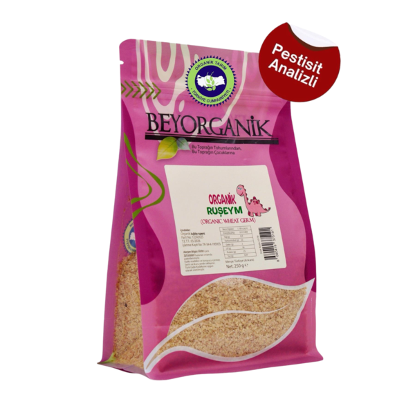 Beyorganik Organik Buğday Ruşeymi 250gr +8ay (Pestisit ve Aflatoksin Analizli)