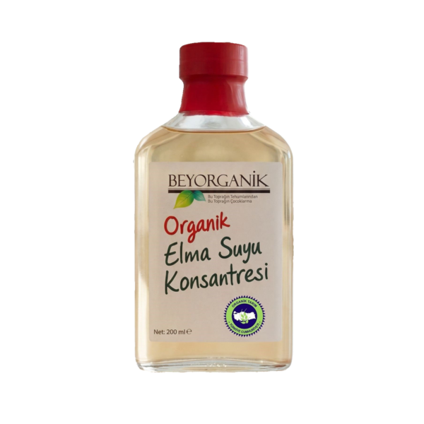 Beyorganik Organik Elma Suyu Konsantresi 200ml (PESTİSİT ANALİZLİ)