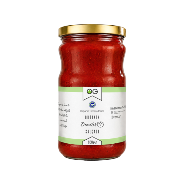OG Organik Domates Salçası 650 Gr