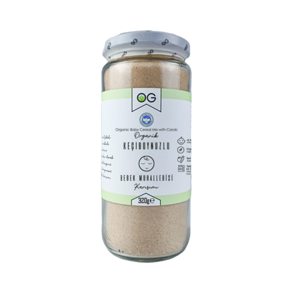 OG Organik Keçiboynuzlu Bebek Muhallebisi Karışımı 320 Gr